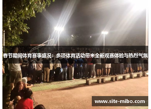 春节期间体育赛事盛况:多项体育活动带来全新观赛体验与热烈气氛 春节期间体育赛事盛况:多项体育活动带来全新观赛体验与热烈气氛