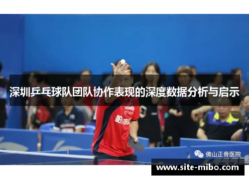 深圳乒乓球队团队协作表现的深度数据分析与启示