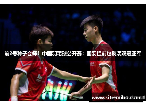 前2号种子会师！中国羽毛球公开赛：国羽提前包揽混双冠亚军